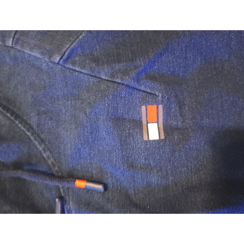 Tommy Hilfiger Men’s Blue Pullover Hoodie Size L M002 - Picture 8 of 8